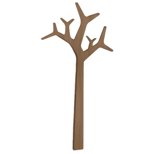 Photo of Tree Junior Rock Wall Hanger Oak Clear Lacquer