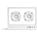 Thumbnail photo of Small Transparent Speaker White - Speakers and sound systems - Per Brickstad - White