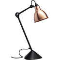 No. 205 Table Lamp From Lampe Gras (Black Frame 1