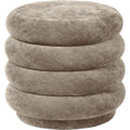 Thumbnail photo of Pouf Round - Puf - Beige - Ø: 47.5 X H: 45 Cm