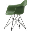 Eames Plastic Armchair Dar - 48 Forest - Basic Dark Base - Matstolar - Charles & Ray Eames - Grön - Metall/plast