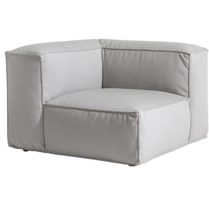 Photo of Asker Sofa Corner Section, Light Grey Sunbrella Sling - Utomhussoffor - Martin Dos Santos
