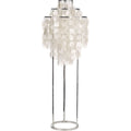 Thumbnail photo of Fun 1stm Floor Lamp - Skärmlampor - Verner Panton - Silver,beige
