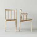 Thumbnail photo of Pind Armchair - Spisebordsstol - Black Stained Ash - W55 X D52 X H81 Cm