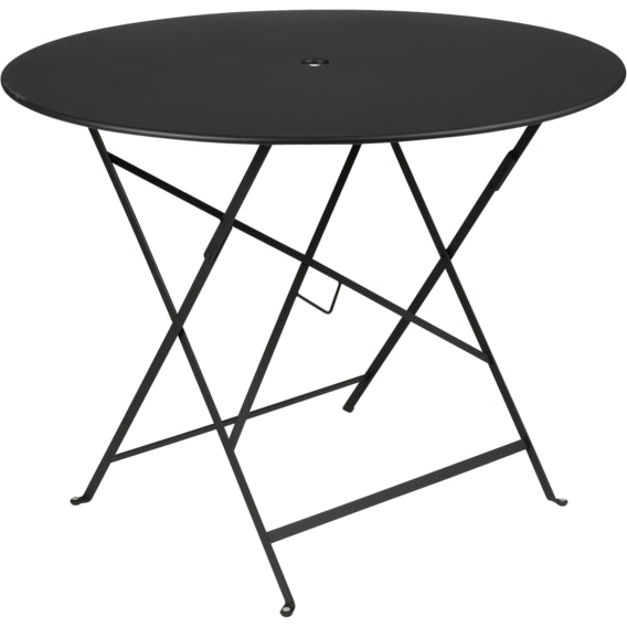 Photo of Bistro Table Ø 96 cm - Liquorice - Garden Table - Black - Metal