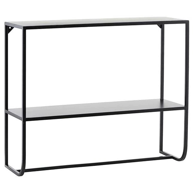 Bevis Wall Shelf Black Metal