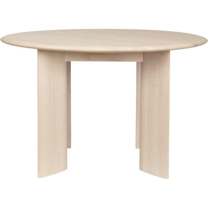 Photo of Bevel Table - Round - Spisebord - Bevel Table - Round Ø117 - White Oiled