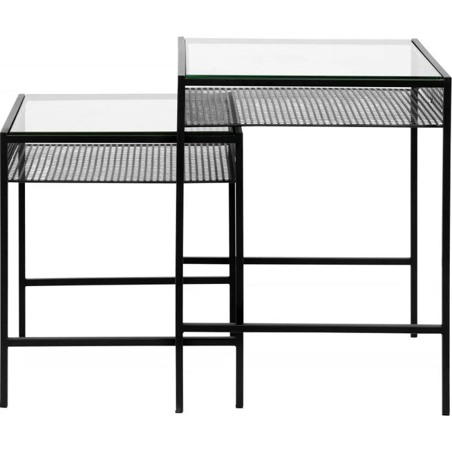 Photo of Rona table set with glass top
