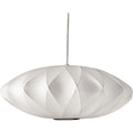 Thumbnail photo of Nelson Saucer Bubble Crisscross Pendant Lamp