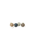 Thumbnail photo of Marble Baubles - Julekugle - M - Set Of 4 - Mixed - Ø8 X H9 Cm