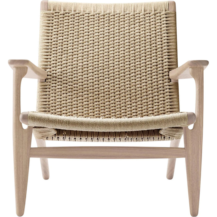 Photo of CH25 Lounge Chair - Soaped Oak