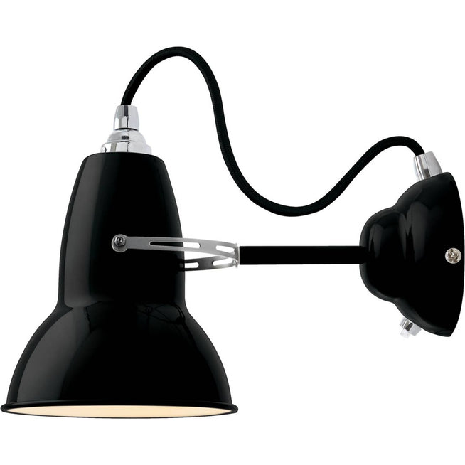 Photo of Original 1227 Wall Light Jet Black - Bedside Lamps - George Carwardine - Black