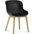 Thumbnail photo of Hyg Chair Wood - Dining chair - Black - Oak - H: 84 x L: 54 x D: 53.5 x Sh: 46 cm