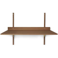 Thumbnail photo of Sector Desk - Skrivebord - Smoked Oak/brass - W87 X H66,5 X D45,1 Cm