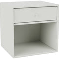 Thumbnail photo of Dream Nightstand, Suspension Rail - Nordic - Bedside Table - Peter J. Lassen - Grey