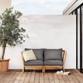 Thumbnail photo of Tradition End Module - Charcoal - Teak Fsc 100% - Outdoor Sofas