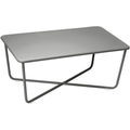 Croisette Low Table 97 X 57 Cm, Liquorice - Småbord & Sidobord Utomhus - Pascal Mourgue - Svart - Metall