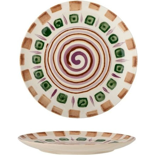 Photo of Shama plates green Ø20.5 cm set of 6 pieces