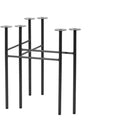 Thumbnail photo of Mingle Table Legs W68 Set of 2 - Black