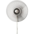 Thumbnail photo of U12 Sletterhage Wall Lamp With Cord Fluted Glass-Aluminium