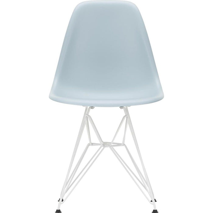 Eames Plastic Chair Dsr - 23 Ice Grey - White Base - Matstolar - Charles & Ray Eames - Grå - Metall/plast