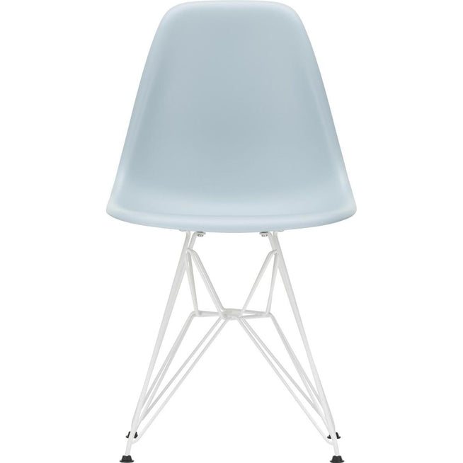 Photo of Eames Plastic Chair Dsr - 23 Ice Grey - White Base - Matstolar - Charles & Ray Eames - Grå - Metall/plast