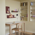 Thumbnail photo of Folded Shelves Small, Olive - Wall shelves - Johan van Hengel - Black - Metal