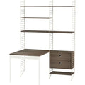 Thumbnail photo of String Floor Panel 200 - Beige - 2-pack - Shelving System - Metal