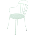 Thumbnail photo of Louvre Armchair Ice Mint A7 - Outdoor dining chairs - Blue - Metal
