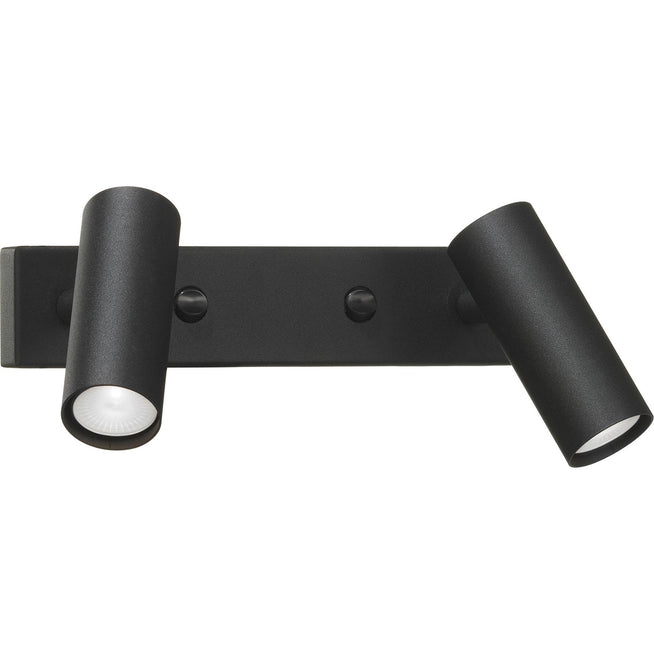 Photo of Puck Wall Lamp, black, cable, wr: 24 cm - Bedside lamps - Åke Hultgren - Black