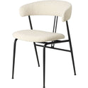Violin Dining Chair, Fully Upholstered