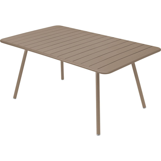 Photo of Luxembourg Table 165 X 100 Cm, Nutmeg - Matbord Utomhus - Frédéric Sofia - Beige - Metall