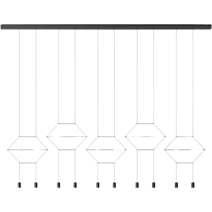Photo of Wireflow Lineal Pendant Lamp
