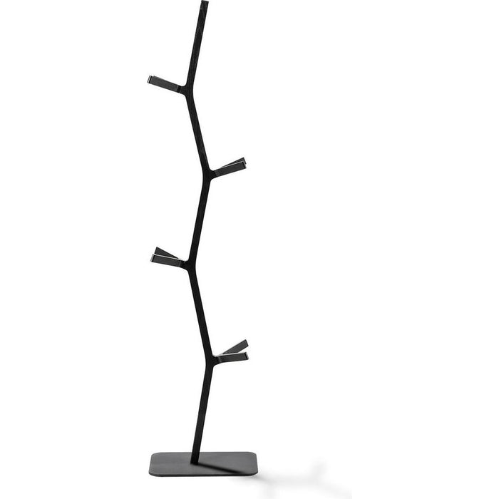 Photo of Nära Coat Hanger Ash Black Stain, Black Lacquered Steel