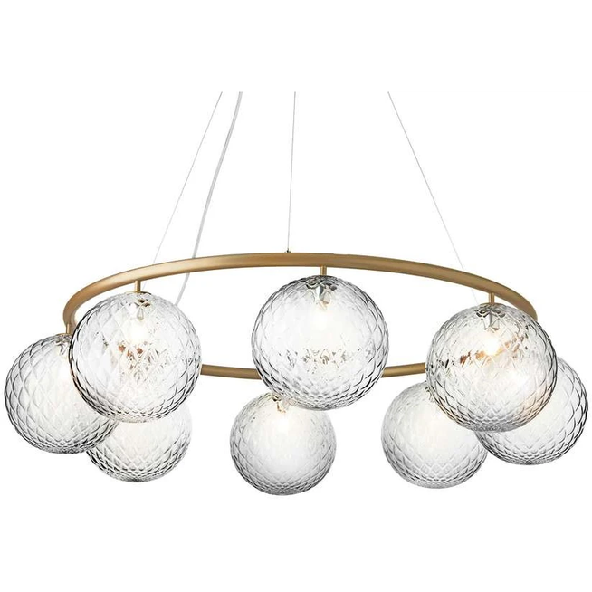 Photo of Miira 8 Circular Chandelier