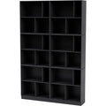 Thumbnail photo of Read Spacious Bookshelf - Plinth H3 Cm - Anthracite - Mdf