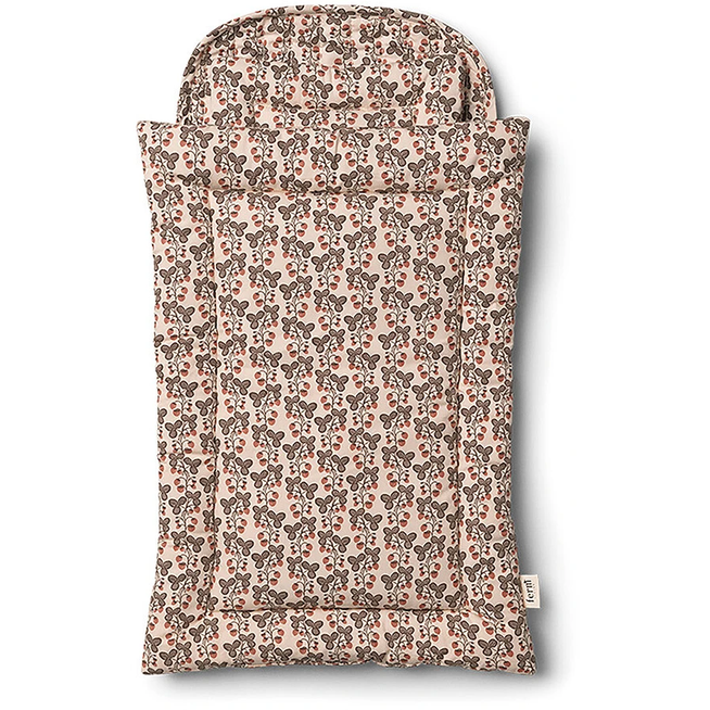Photo of Strawberry Field doll bedding from Ferm Living