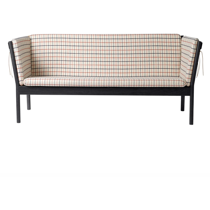 Photo of J149 3-pers. Sofa - Black lacquered oak