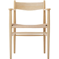 Thumbnail photo of Carl Hansen - Ch37, Clear lacquered oak, natural braided paper string - Dining chairs - Hans J. Wegner - Wood