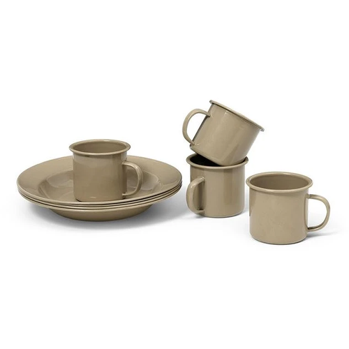 Photo of Yard Picnic Stel - Set Of 8 - Stel - Cashmere - Ø24 X H15 Cm