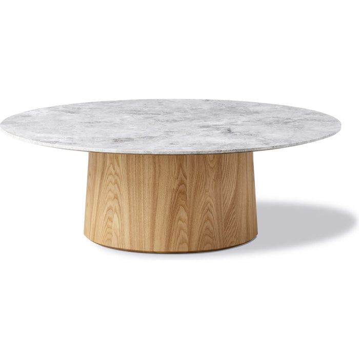 Photo of Niveau Coffee Table Ø110cm Tundra Grey-ash Oil Treated