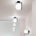 Thumbnail photo of Ic C/w1 Ceiling Lamp/Wall Lamp Matte Black