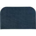 Bianca Headboard Velvet, Light blue