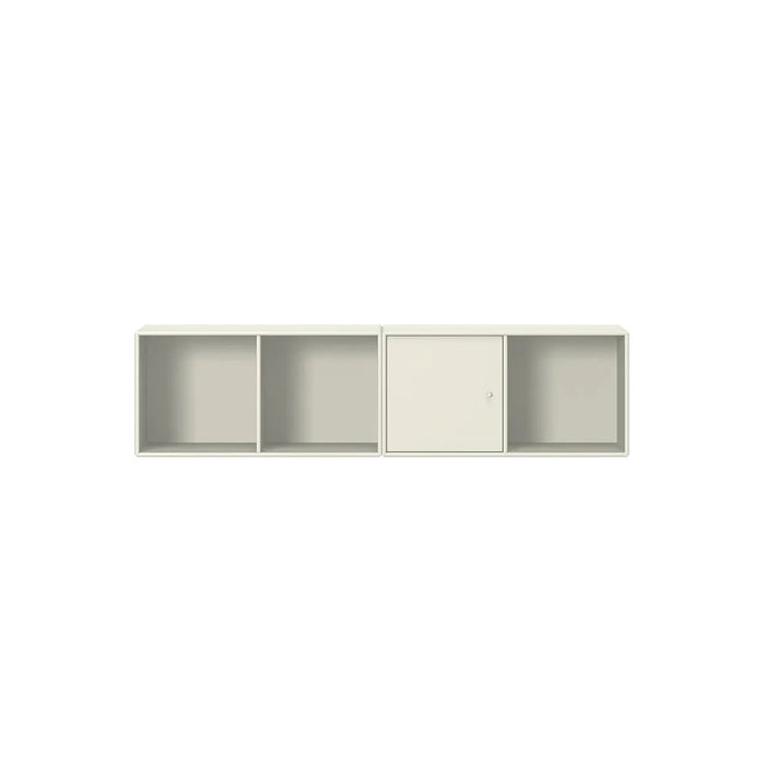 Photo of Line Sideboard - Suspension Rail - Vanilla - Shelving System - White - Mdf