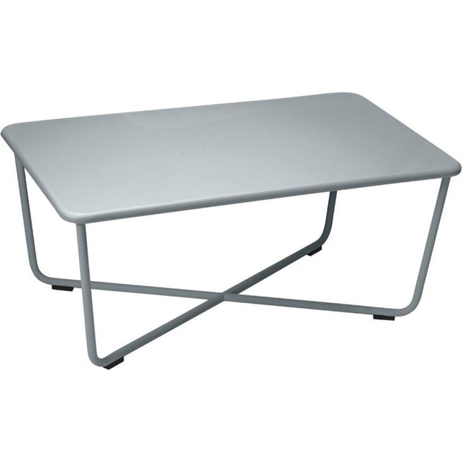 Photo of Croisette Low Table 97 X 57 Cm, Storm Grey - Småbord & Sidobord Utomhus - Pascal Mourgue - Grå - Metall