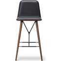 Spine Wood Base Bar Stool H69 cm