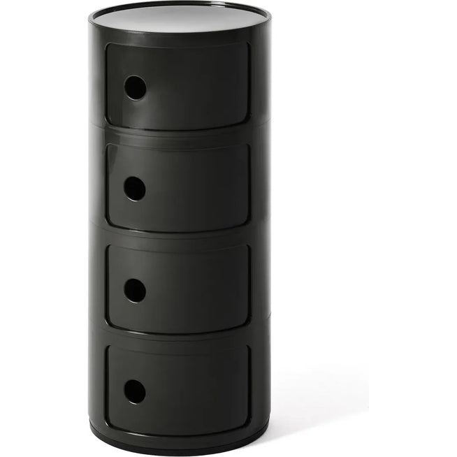 Photo of Modular 4 - Black - Hurtsar - Anna Castelli Ferrieri - Svart - Plast