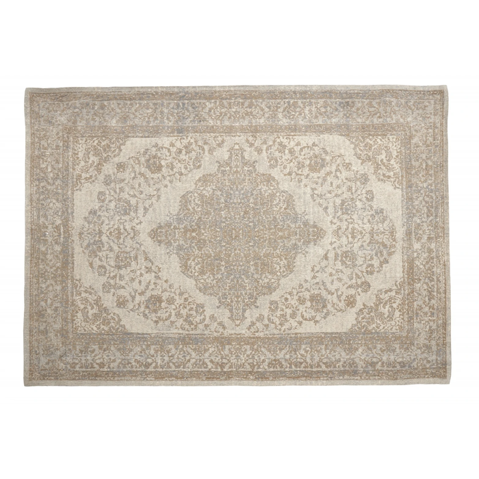 Photo of Beaded Woven Rug - Sand / Beige