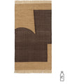 Thumbnail photo of Forene Gulvtæppe - Gulvtæppe - 80 X 140 - Tan/chocolate - W80 X D1 X H140 Cm