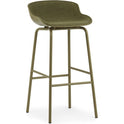 Hyg Bar Stool, Metal / Full Upholstery 75 Cm